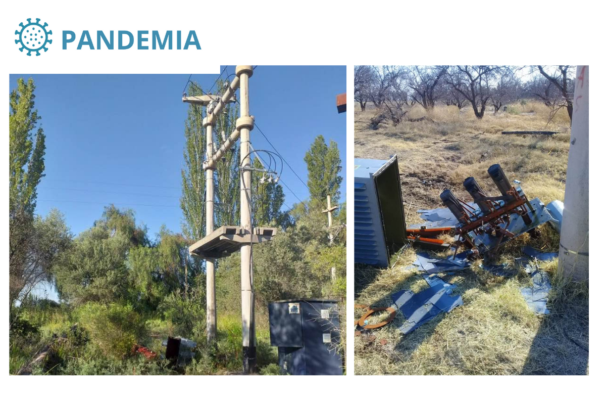 Por qué no paran de robar transformadores en Mendoza